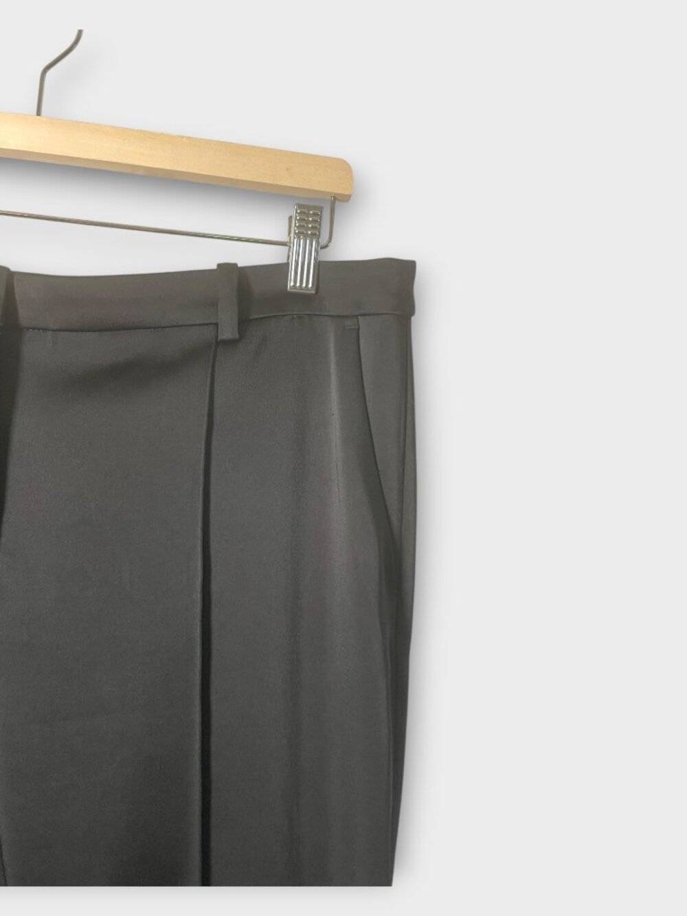H&M Dressy Trousers Sz 14 Black - Picture 3 of 8